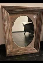 3 identieke spiegels  met kader in hout., Antiquités & Art, Antiquités | Miroirs, Enlèvement ou Envoi