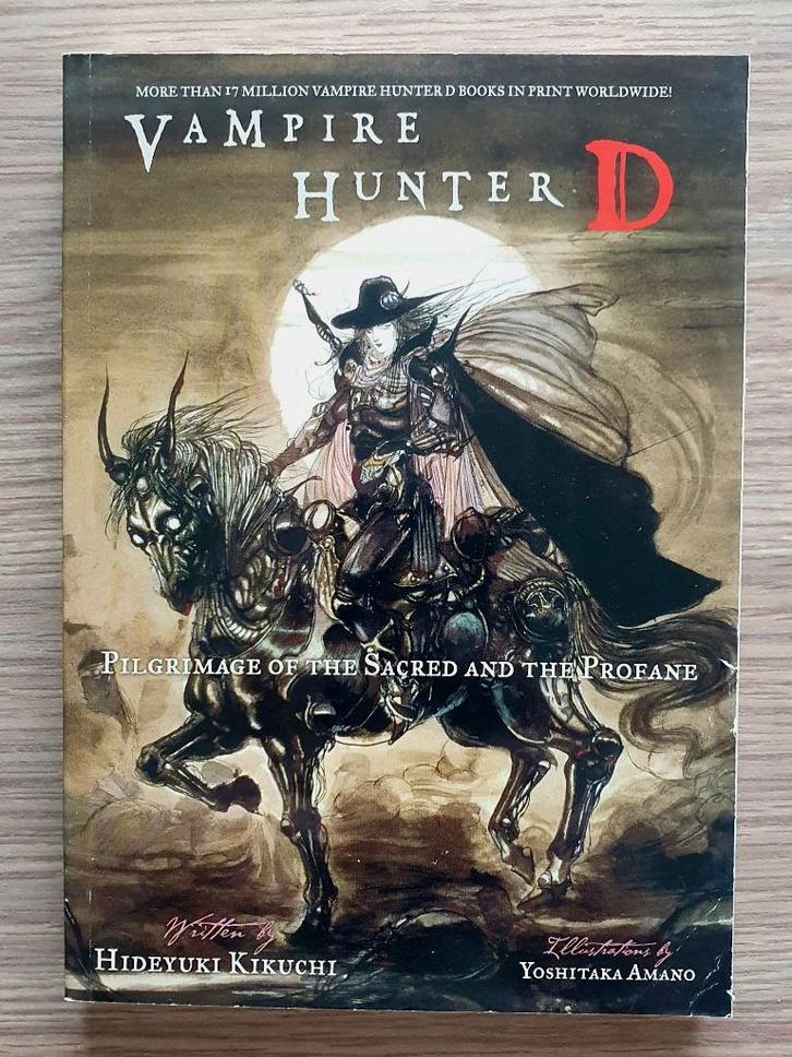 Vampire Hunter D - 14 Engelstalige boeken + 1 manga, Boeken, Strips | Comics, Zo goed als nieuw, Meerdere comics, Japan (Manga)