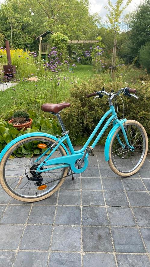 Kinderfiets BTWIN 500 24 inch 9-12 jaar decathlon, Fietsen en Brommers, Fietsen | Meisjes, Gebruikt, 24 inch, Versnellingen, Ophalen