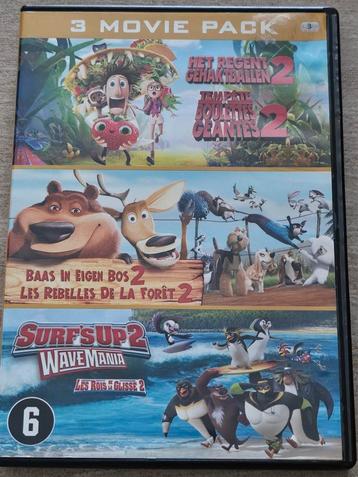 3 Movie Pack Kids beschikbaar voor biedingen
