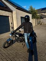 Rijklare brommer set: brommer+helm+jas+handschoenen+cardo, Fietsen en Brommers, Ophalen, Gebruikt