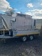 stroomgenerator op aanhangwagen, Ophalen, Gebruikt