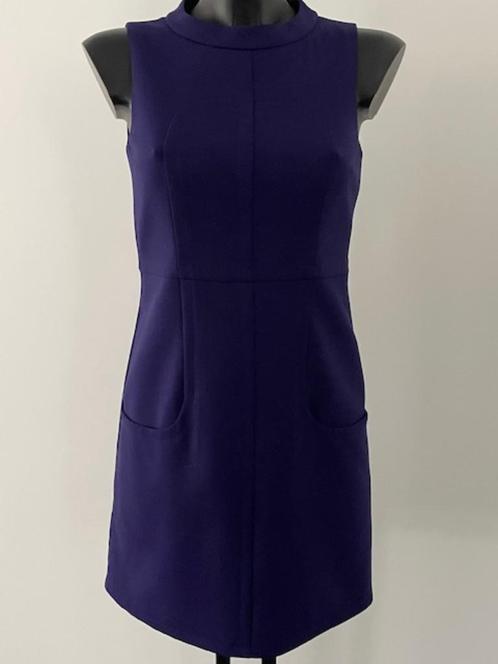 ZGAN koningsblauwe gevoerde Tara Jarmon jurk, Kleding | Dames, Jurken, Zo goed als nieuw, Maat 36 (S), Blauw, Boven de knie, Verzenden