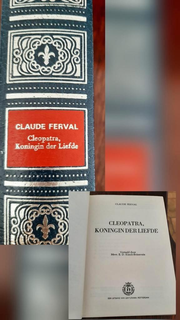 Cleopatra, Koningin der Liefde – Claude Ferval, Boeken, Historische romans, Zo goed als nieuw, Ophalen of Verzenden