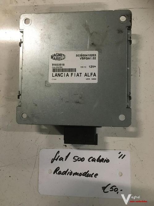 Fiat 500 Cabrio 2011  Radio module, Auto-onderdelen, Elektronica en Kabels, Gebruikt, Ophalen of Verzenden