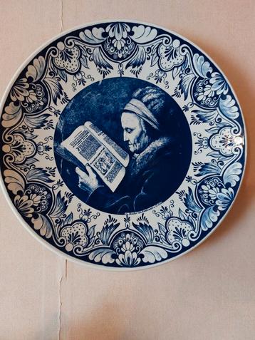Delfts blauw wandbord duo beschikbaar voor biedingen