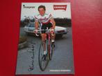 wielerkaart 1985 team inoxpran francesco rossignoli signe, Comme neuf, Envoi