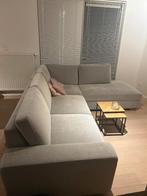 Canapé gris, Huis en Inrichting, Zetels | Zetels, Ophalen, Hoekbank, 300 cm of meer, Zo goed als nieuw