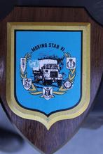 Crest schildje Moving Star VI ex-Joegoslavië Bosnië UN ABL, Emblème ou Badge, Armée de terre, Envoi