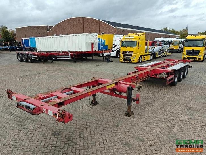 Broshuis 3 UCC-39/45 EU 3-Assen BPW - Trommelremmen - LiftAs, Auto's, Vrachtwagens, Aanhangers en Opleggers