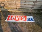 Reclamebanner voor Levi's jeans, Ophalen of Verzenden, Zo goed als nieuw