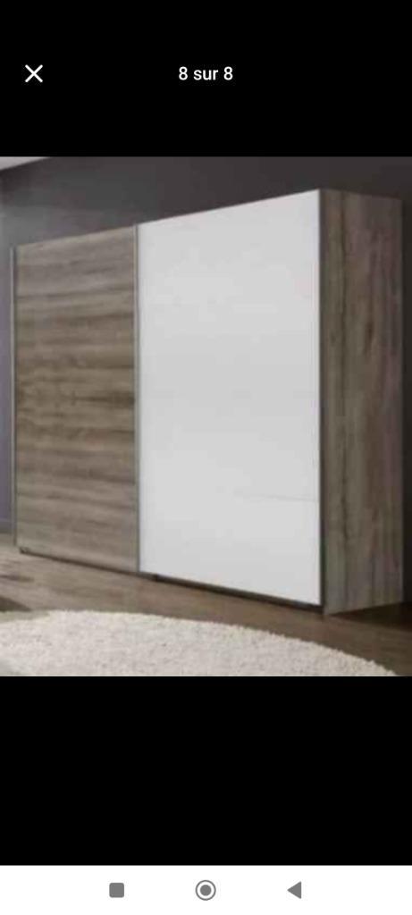 Dressing, Maison & Meubles, Armoires | Penderies & Garde-robes, Utilisé, 200 cm ou plus, 200 cm ou plus, 50 à 75 cm, Avec porte(s)