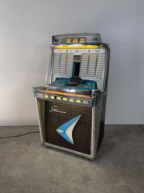 1960 Rock-Ola 1478 Tempo 2: Veiling Jukebox Museum de Panne, Verzamelen, Automaten | Jukeboxen, Ami, Ophalen