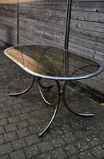 Table à manger Vintage en chrome plateau en verre fumé 1970, Maison & Meubles, Tables | Tables à manger, Enlèvement, Comme neuf