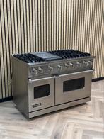 Viking Fornuis 121cm breed Inox + 2 GASOVENS, Elektronische apparatuur, Fornuizen, Ophalen of Verzenden, Grill, Gas