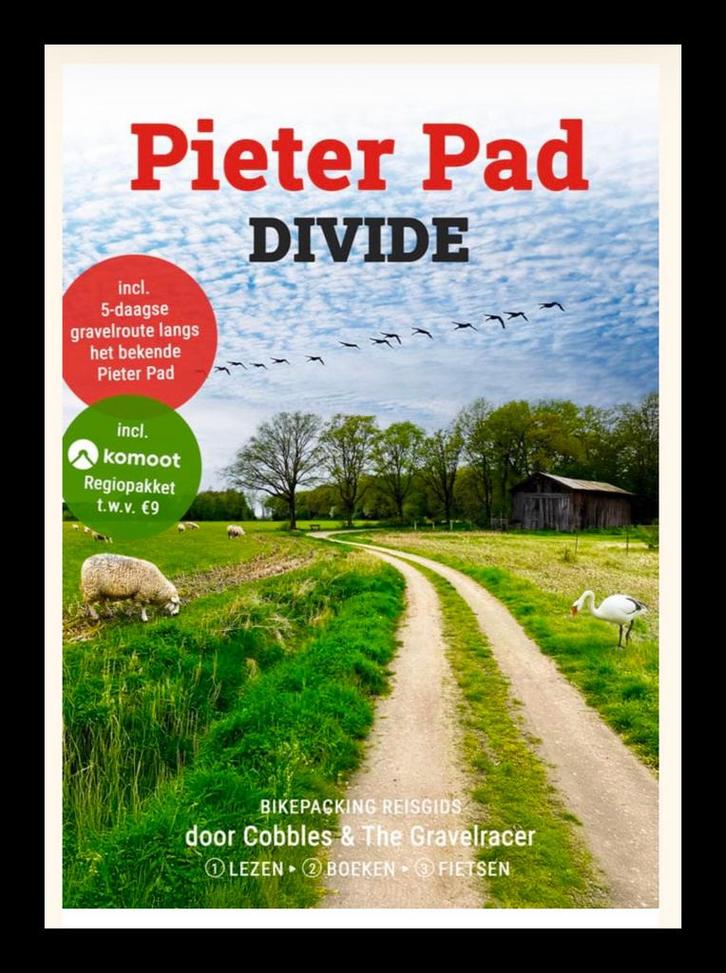 Pieter Pad Divide voor Mtb Gravelbike and cyclecrosser 530km, Boeken, Reisgidsen, Verzenden