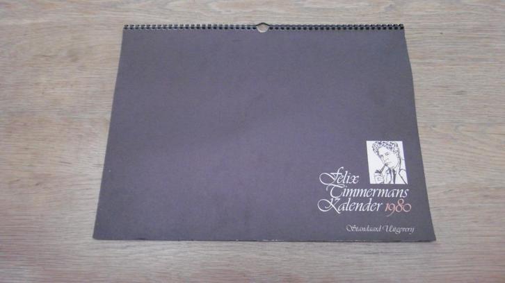 Felix Timmermans : Kalender 1980, Verzamelen, Foto's en Prenten, Foto, Ophalen of Verzenden