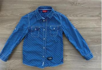 prachtig blauw hemd JBC ketnet maat 134 - 140 beschikbaar voor biedingen