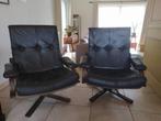 twee vintage relaxzetels, Ophalen, Gebruikt, Twee, Bruin