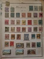 Mauritius op oude bladen, Postzegels en Munten, Postzegels | Volle albums en Verzamelingen, Ophalen of Verzenden