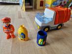 Playmobil 123 Vuilniswagen, Ophalen of Verzenden, Zo goed als nieuw, Complete set