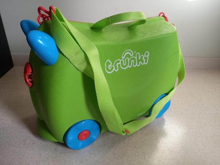 Trunki Ride-On Handbagage koffer 46 cm - Trixie, Handtassen en Accessoires, Koffers, Gebruikt, Hard kunststof, Wieltjes, Ophalen