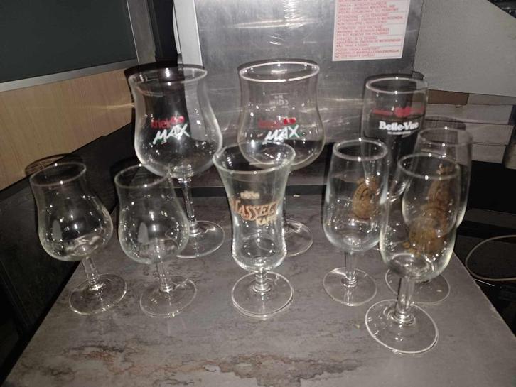 Lot van 67 diverse glazen te koop!, Verzamelen, Biermerken, Nieuw, Glas of Glazen, Overige merken, Ophalen