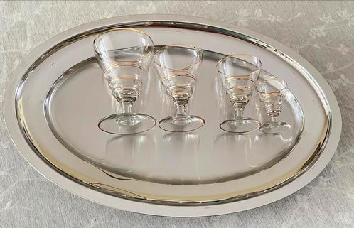 Vintage feestglazen 48 stuks - 4 soorten x 12 st., Huis en Inrichting, Keuken | Bestek, Zo goed als nieuw, Ophalen