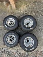 Velgen karting met regenbanden, Sport en Fitness, Karting, Ophalen of Verzenden, Gebruikt