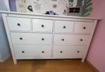 Hemnes dressoir met 8 laden wit 160x96 cm - Ikea, Huis en Inrichting, Kasten | Ladekasten, Ophalen, Zo goed als nieuw
