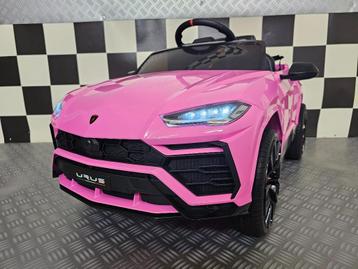 Kinderauto Lamborghini Urus - soft start - leren zit -met RC beschikbaar voor biedingen