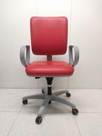 Rode bureaustoel kwaliteitsvol Merk Aresline, Ophalen of Verzenden, Ergonomisch, Rood, Bureaustoel