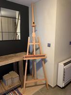 Chevalet en bois réglable, Hobby en Vrije tijd, Schilderen, Ophalen, Gebruikt, Ezel