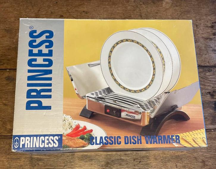 Bordenwarmer in verchroomd staal voor 12 borden   Princess, Huis en Inrichting, Keuken | Keukenbenodigdheden, Nieuw, Ophalen of Verzenden