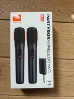 JBL 2 draadloze microfoons compatibel met JBL PartyBox, Ophalen, Nieuw, Draadloos
