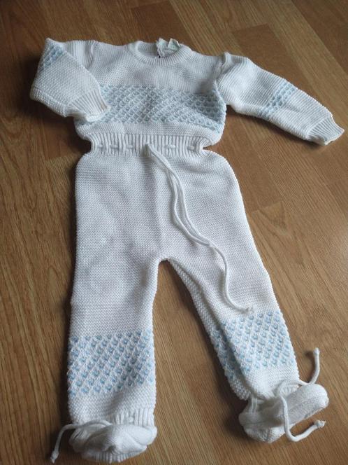 Vintage box pakje , kruippakje , retro , bébé  Maat 48 op he, Kinderen en Baby's, Babykleding | Maat 62, Pakje, Ophalen of Verzenden