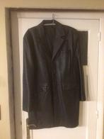 Zwarte lederen vest, Ophalen, Zo goed als nieuw, Maat 56/58 (XL)