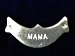 Bedankje Tinnen plakketje MAMA - set 4 stuks, Ophalen, Nieuw, Kraamcadeau
