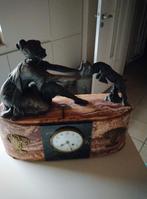 Schouwgarnituur, Ophalen