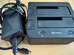 sharkoon quickport DUO -  HDD docking station-USB + 2*eSATA, Computers en Software, Sharkoon, Ophalen of Verzenden, Docking station