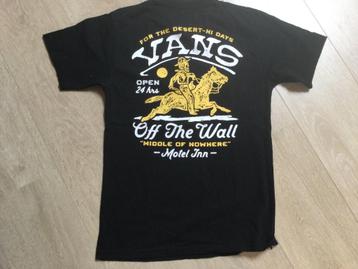 t-shirt  zwart bedrukt HALLOWEEN Vans S 176 beschikbaar voor biedingen