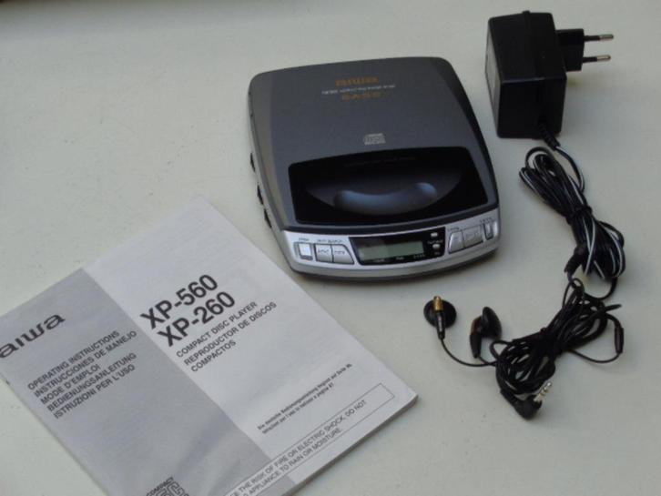 Stereo Discman AIWA Model XP-560, Audio, Tv en Foto, Walkmans, Discmans en Minidiscspelers, Discman, Ophalen of Verzenden