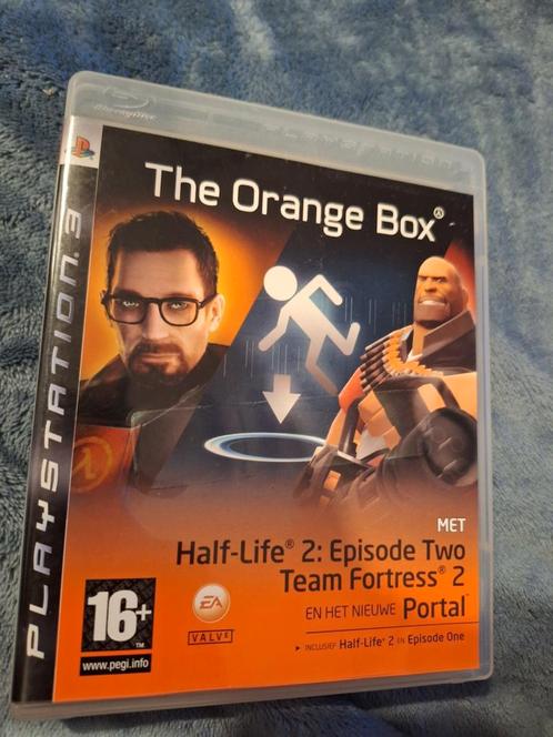 The Orange: Box Half-Life 2, Portal, Team Fortress 2 ️⚫️ PS3, Games en Spelcomputers, Games | Sony PlayStation 3, Zo goed als nieuw