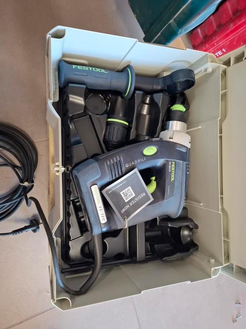 Festool Quaddrill NIEUW!, Doe-het-zelf en Bouw, Gereedschap | Boormachines, Nieuw, Ophalen