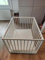 Rémi verstelbaar baby park op wielen 100x80,matras,hoezen, Kinderen en Baby's, Babyparken, Ophalen, Gebruikt, In hoogte verstelbaar