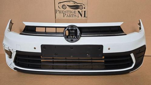 Voorbumper VW Polo 2G Facelift 4xPDC ORGINEEL BUMPER bj.2022, Auto-onderdelen, Carrosserie, Bumper, Voor, Gebruikt, Herkomst onderdeel bekend