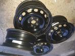 4 jantes (7 X 16" )  en tole d'une AUDI, Velg(en), 16 inch, Gebruikt, Personenwagen