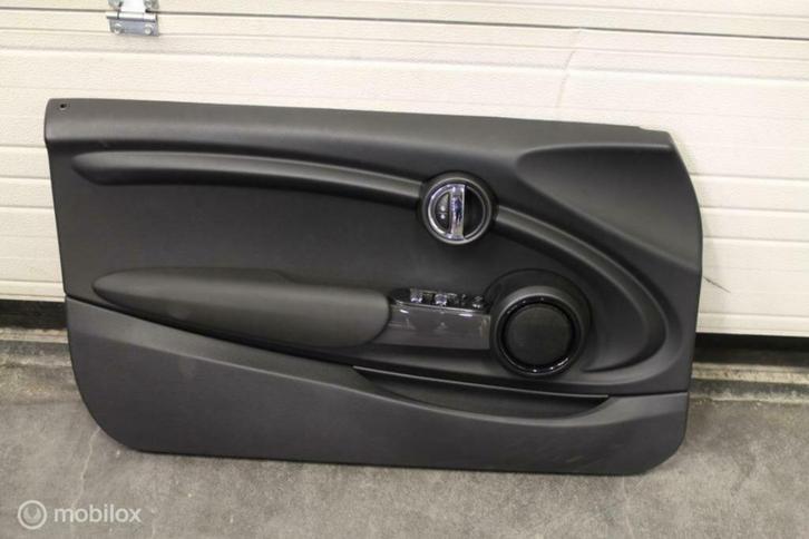 Deurpaneel links zwart leder Mini Cooper F55 F56 F57, Auto-onderdelen, Interieur en Bekleding