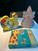 Djeco puzzels (kip is verkocht), Ophalen, Gebruikt