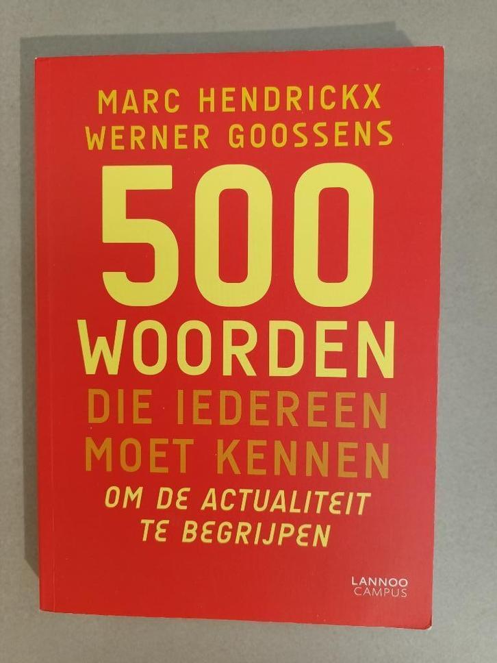 500 woorden die iedereen moet kennen, Boeken, Economie, Management en Marketing, Gelezen, Overige onderwerpen, Ophalen
